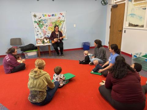 Baby storytime