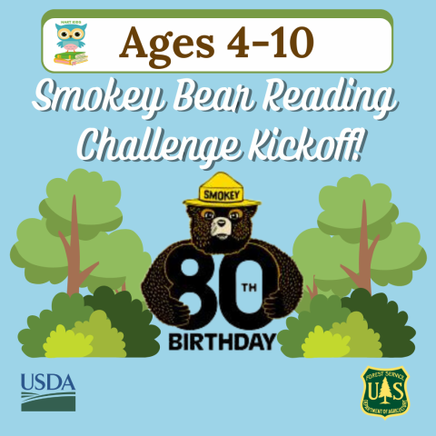 Smokey Bear's 80th Birthday Reading Challenge