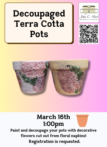 Terra Cotta pots