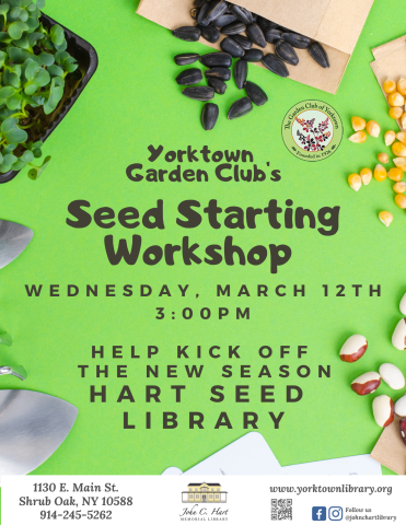 Seed starting workshop