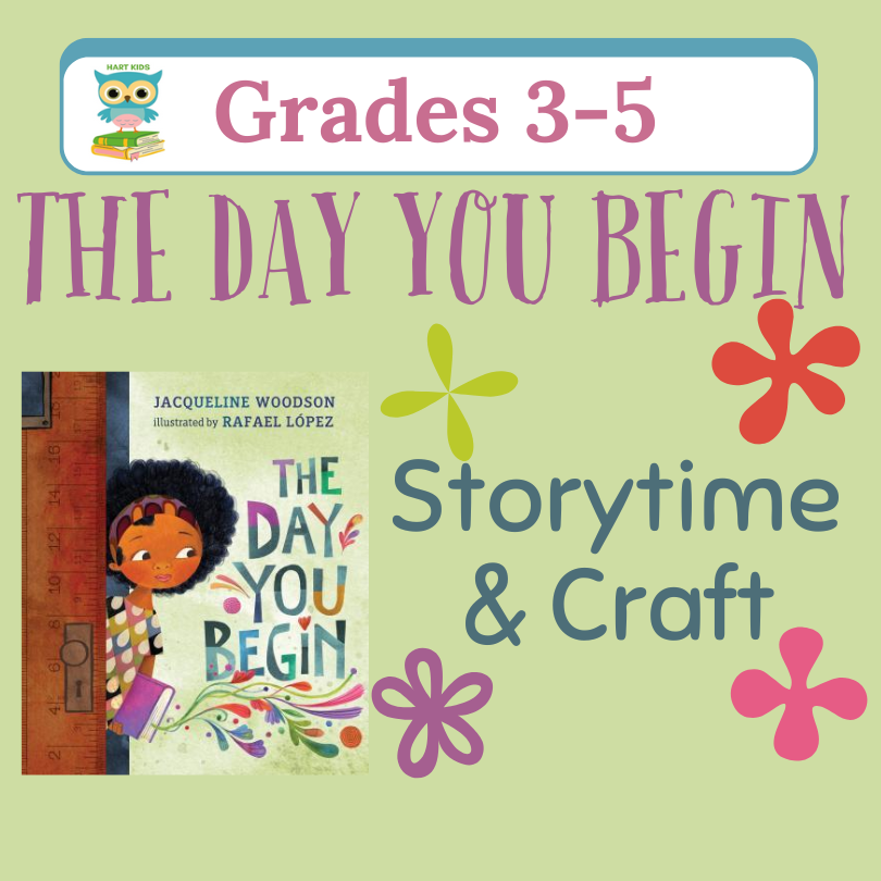 the day you begin story and craft