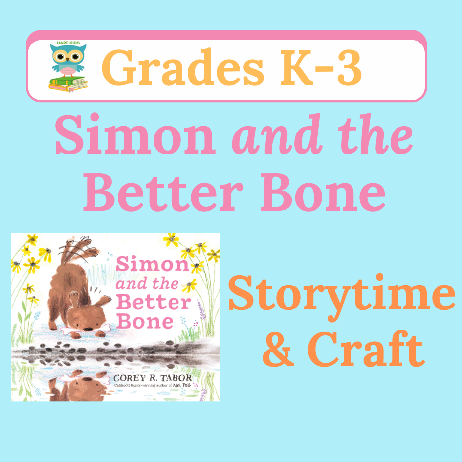 simon and the better none storytime and craft