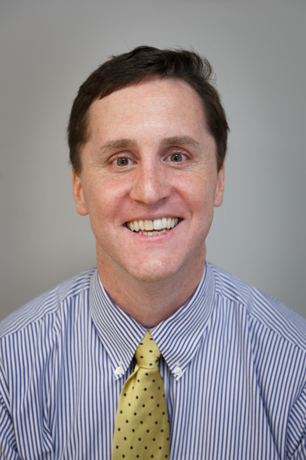 Headshot of the presenter, Keith Berman