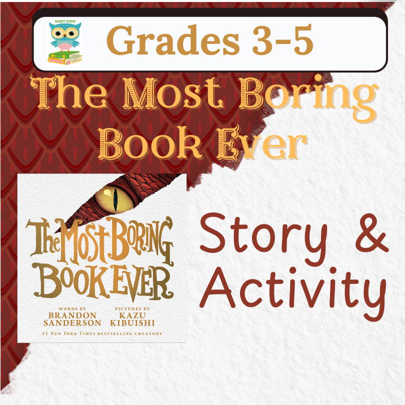 story and activity the most boring book ever