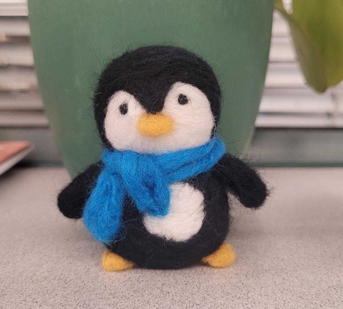 Felted Penguin